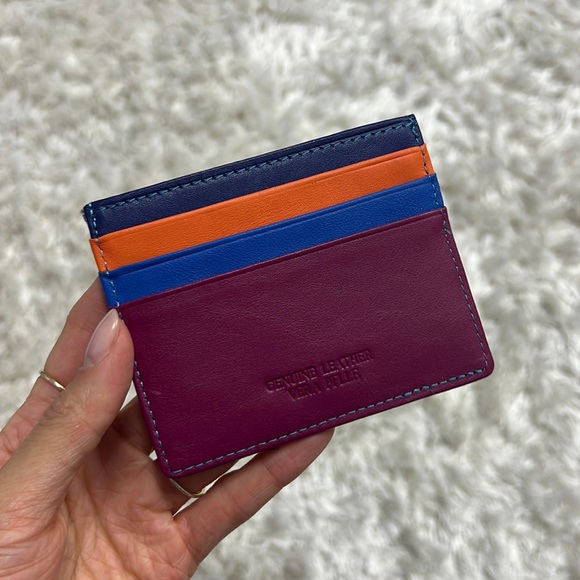 Sold Beautiful, soft leather card holder - Picture 1 of 3